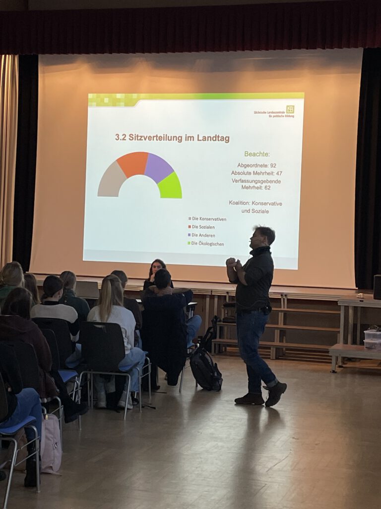 Planspiel »Mitten im Landtag«