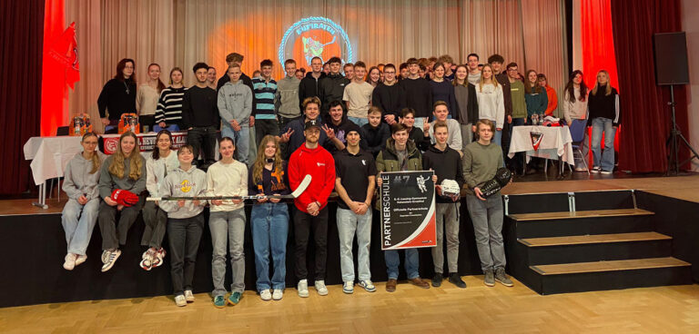 Besuch der Eispiraten aus Crimmitschau