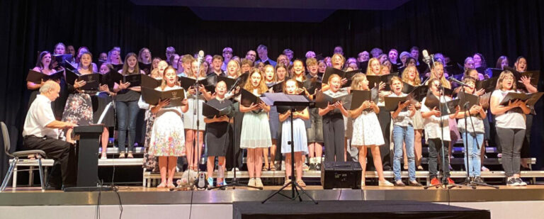 Musik für den guten Zweck: Jahres- und Benefizkonzert der Schulchöre im Juni 2025, Sachsenlandhalle Glauchau